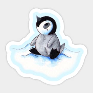 Little Winter Fluffball Sticker